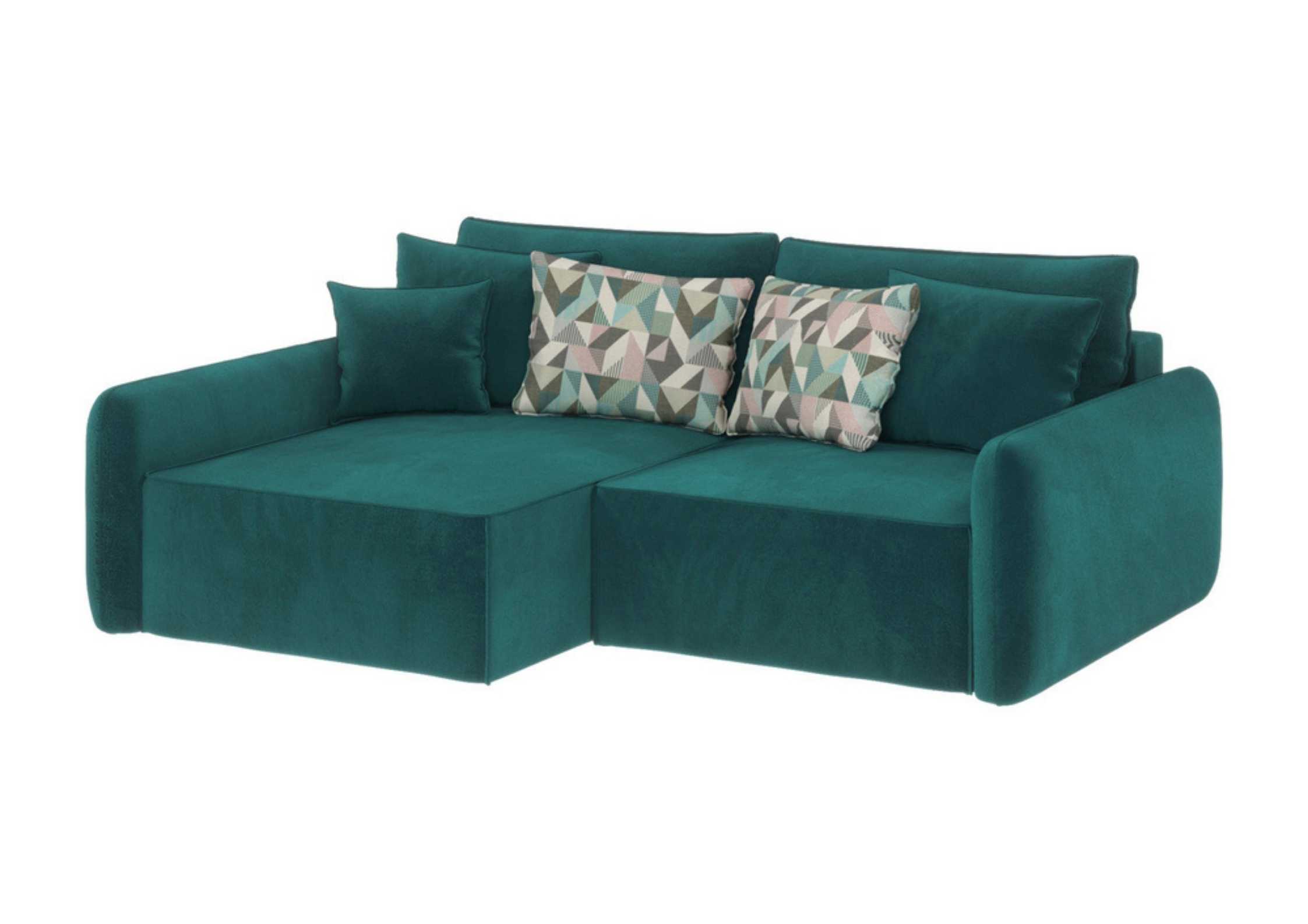 Zielony narożnik modułowy